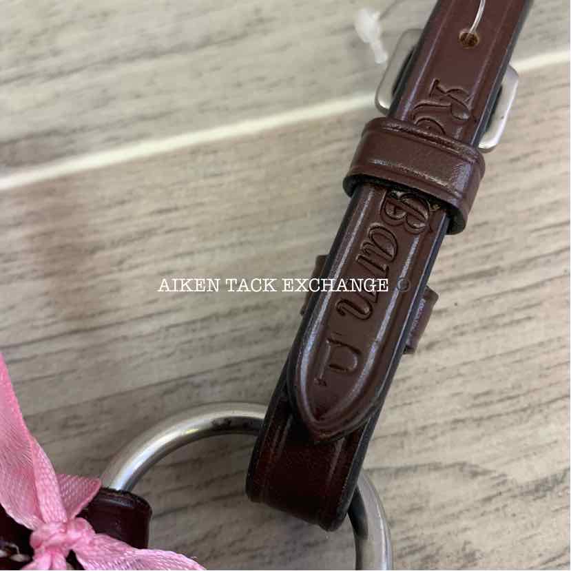 KL Select Red Barn Padded Fancy Stitch Breastplate, Size Pony