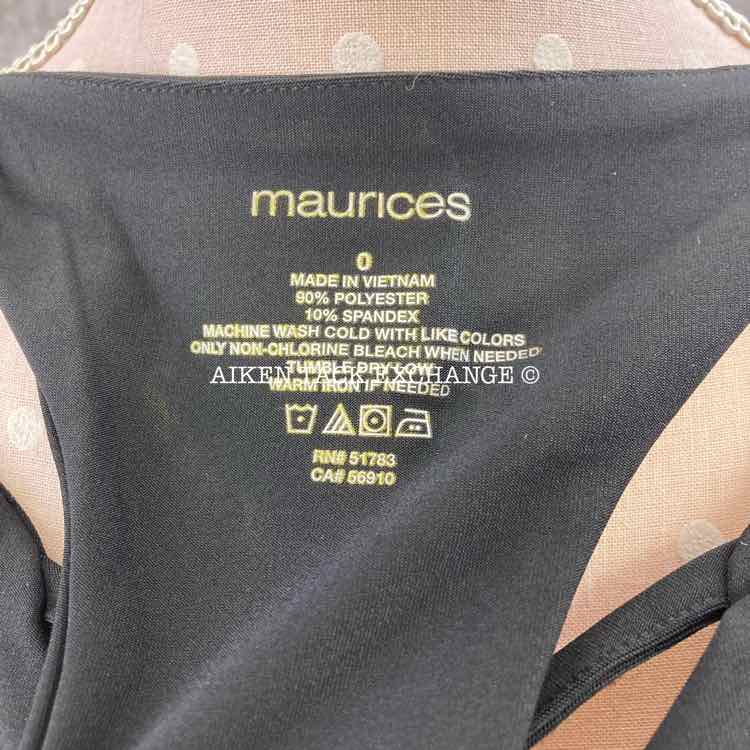 Maurices Racer Back Active Bralette. Women's 0 (Large)