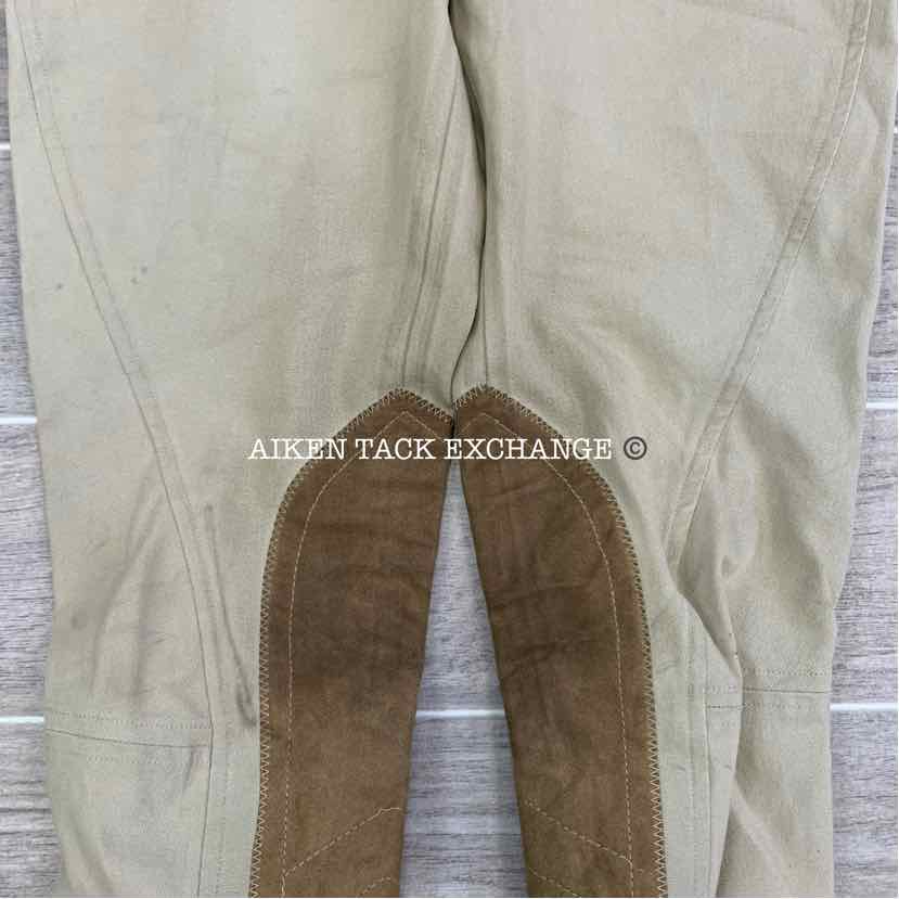 Tailored Sportsman The "T.S." Knee Patch Breeches, Size 16 L