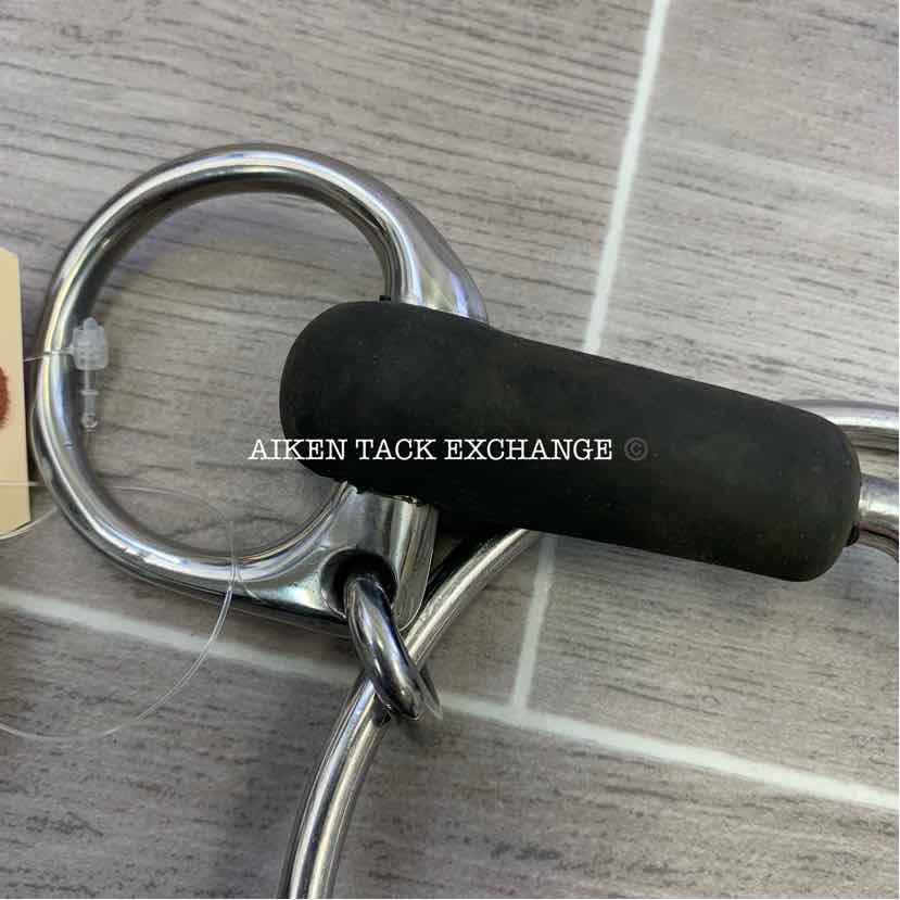 Jacks Dexter Ring Single Joint Rubber Bit 5"