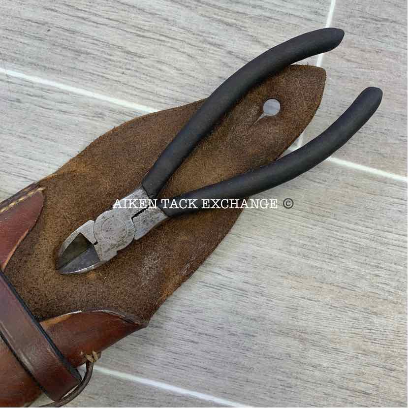 Wire Cutters & Leather Case for Foxhunting