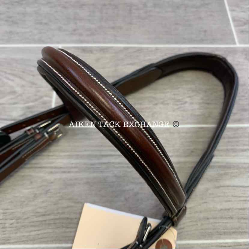 KL Select Italia Chase Figure 8 Bridle with Rubber Reins, Brand New, Size Full