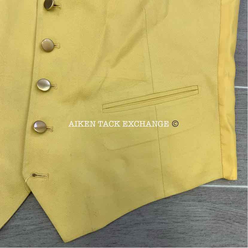 RJ Classics Aiken Canary Vest for Foxhunting, Size 40 R