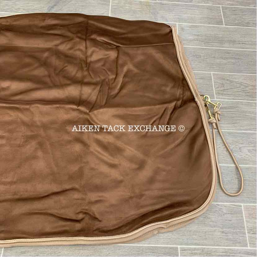 **CLEARANCE** Fenwick Equestrian EquSuede Performance Dress Blanket Cooler, Mocha, 74"