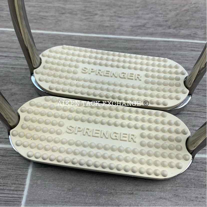 Herm Sprenger Offset Eye Stirrup Irons 4.75"