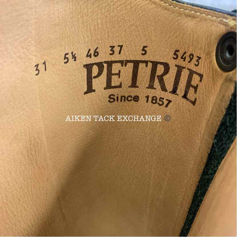 Petrie Dressage Boots, Size 7.5 W (Calf Height 18" Width 14.5)