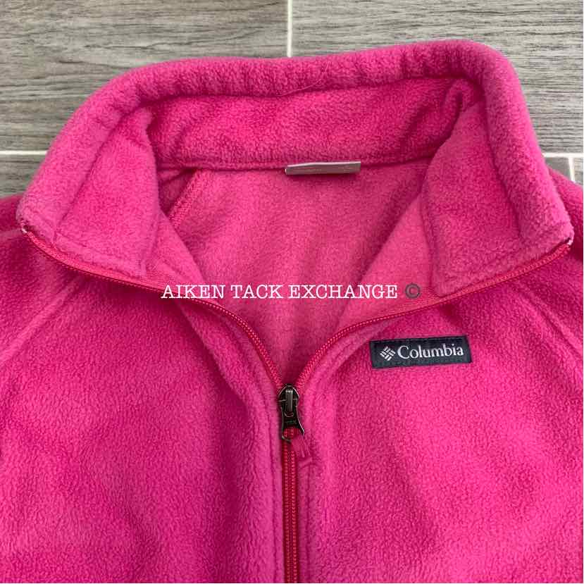 Columbia Long sleeve Fleece Jacket, Size Large