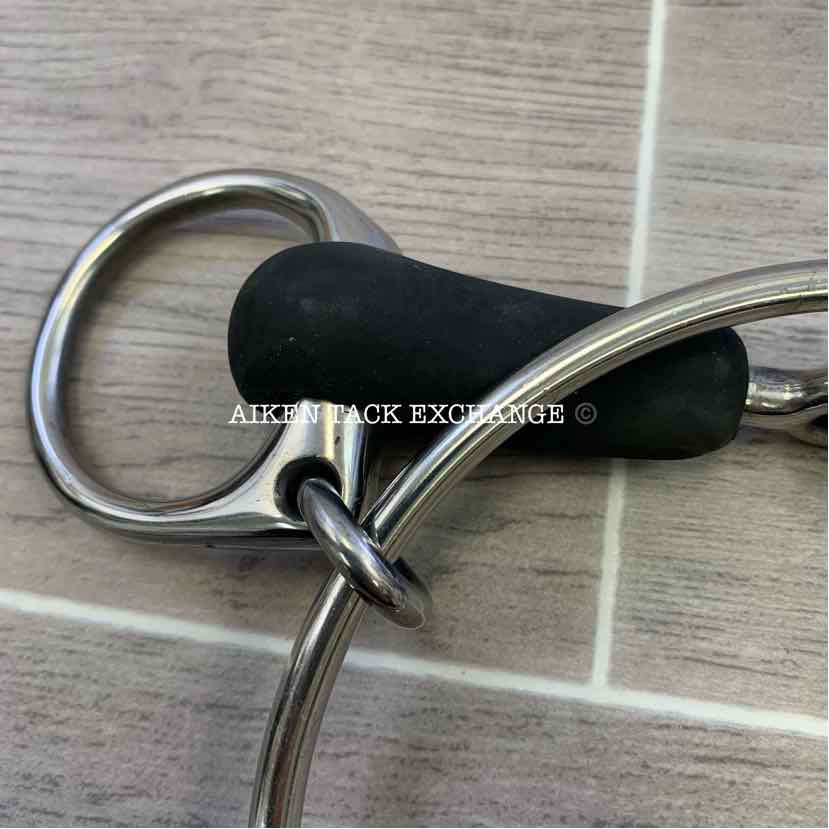 Jacks Dexter Ring Single Joint Rubber Bit 5"