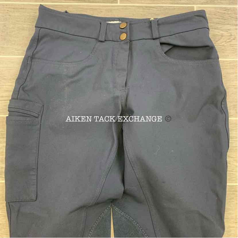 Stevie Equestrian Knee Patch Breeches, Size 28R