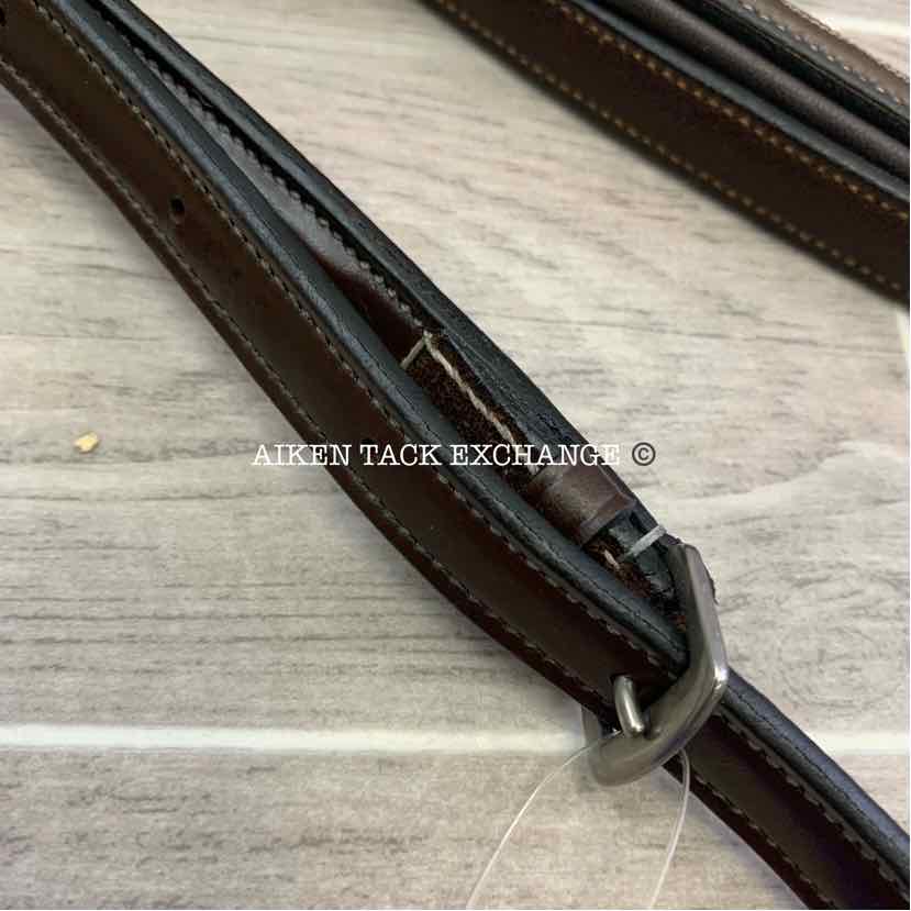 KL Select Red Barn Fancy Stitch Padded Standing Martingale, Size Small Pony