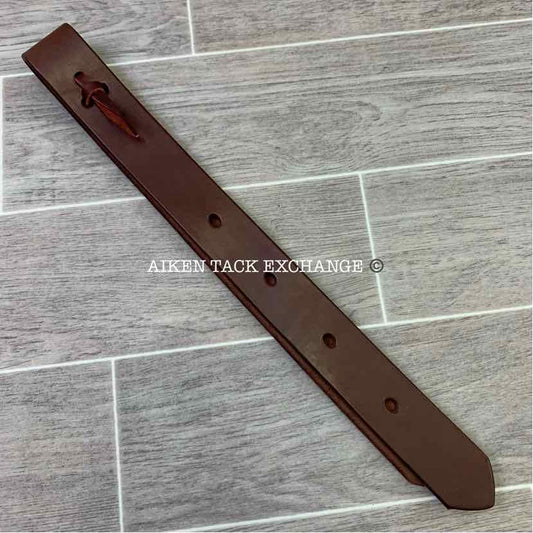 Weaver Single Ply Leather Off Billet, Dark Chocolate, 1 3/4" x 39"