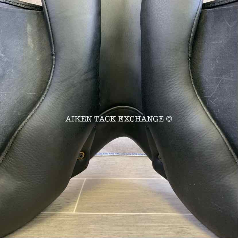 2023 MaxFlex Valentin All Purpose Jump Saddle, 17.5" Seat, Flex Tree - Adjustable (Custom Gullet), Wool Flocked Panels