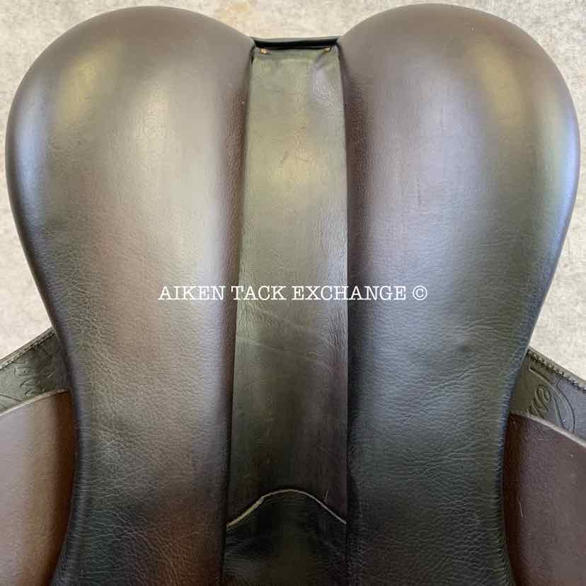 Pessoa Rodrigo XCH Close Contact Jump Saddle, 17" Seat, Adjustable Tree - Changeable Gullet, Bayflex Foam Panels
