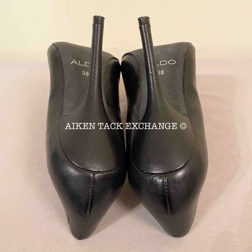 Women's 8, Aldo Pointed Toe Stiletto Heel Pumps, Black:Arielle's Wardrobe: Footwear:Aldo:The Aiken Tack Exchange