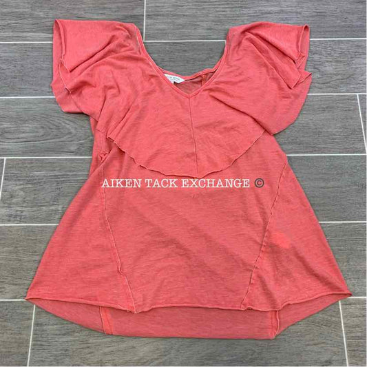 Lucky Brand Short Sleeve Top, XSmall