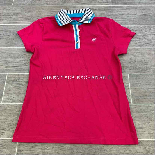 Ariat Short Sleeve Polo Top, Size X-Large