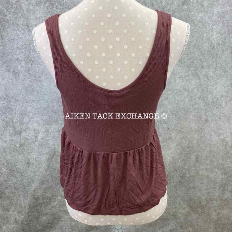 Women's Small Burgundy Tank by Wild Fable