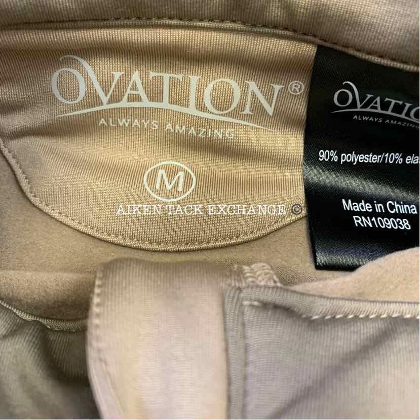 Ovation Lani Tech Long Sleeve Top, Size Medium