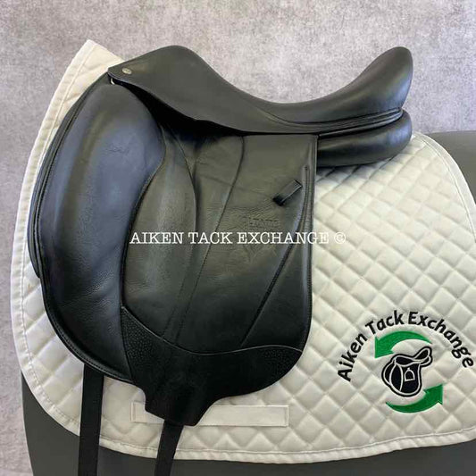 **SOLD** 2018 Voltaire Adelaide Monoflap Dressage Saddle, 17.5" Seat, 3A Flap, Medium Wide Tree, Foam PRO Panels, Full Buffalo Leather