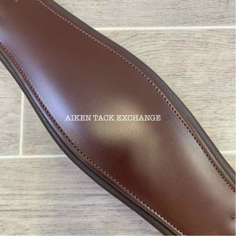 KL Select Red Barn Smart Contour Dressage Girth, Brown, 24"