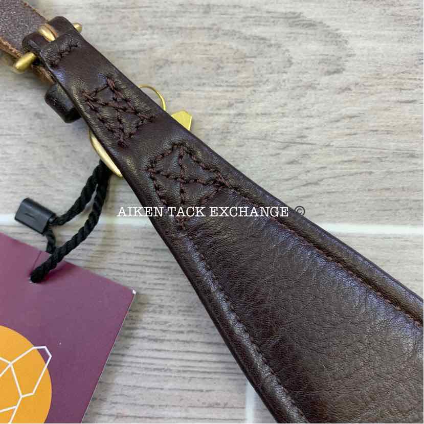 Digby & Fox Padded Leather Dog Collar, Size Small