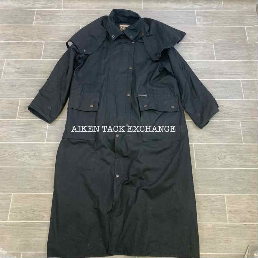 Driza-Bone Long Oilskin Coat, Size Medium