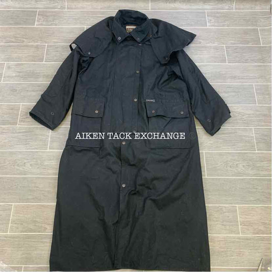 Driza-Bone Long Oilskin Coat, Size Medium