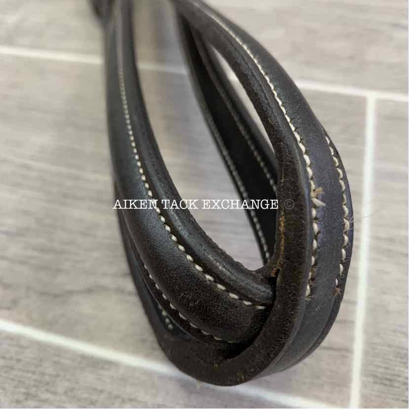 Bridleway Plain Raised Standing Martingale, Dark Havana, Size Pony, Brand New