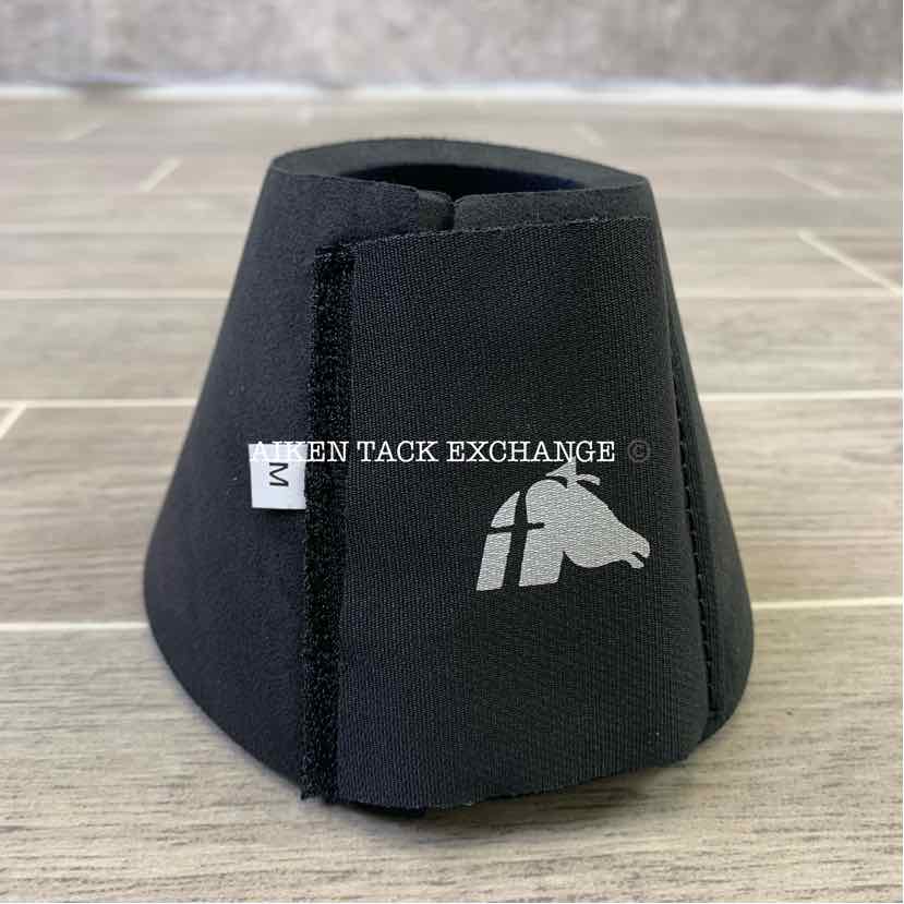 **CLEARANCE** Fenwick Equestrian Neoprene Bell Boots, Black, Size Medium, Brand New