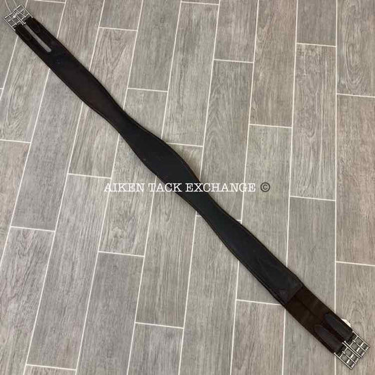 Dover Saddlery Leather Girth w/ Elastic on One End 56"