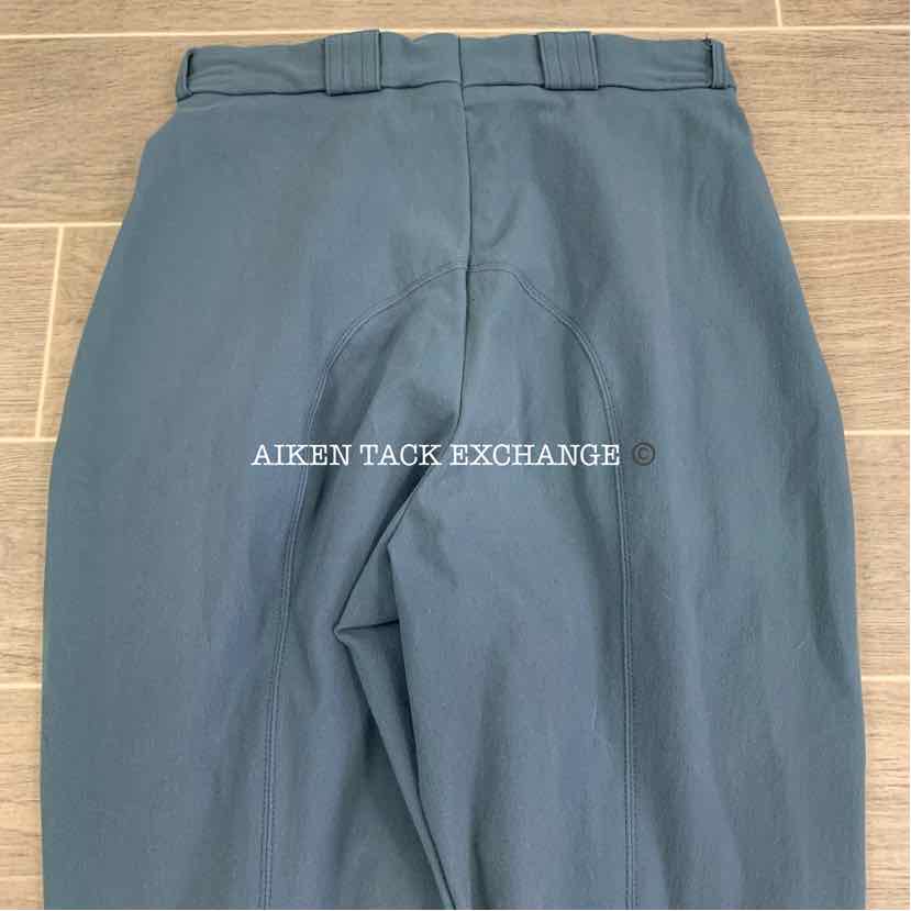 Pikeur Front Zip Knee Patch Breeches, Size 26 L