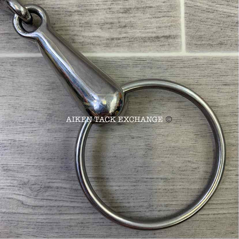Stubben Single Jointed Hollow Mouth Loose Ring Bit, Brand New, 5.25"