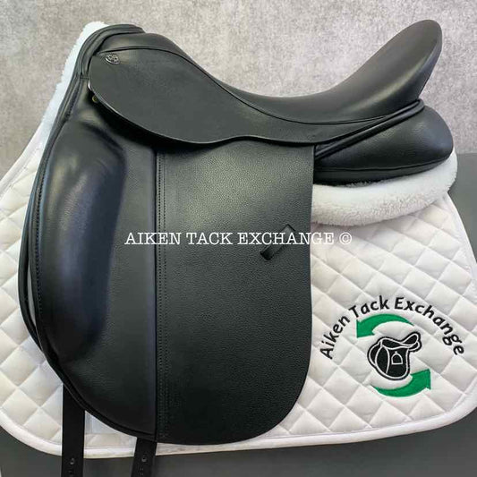 2021 Trilogy Amadeo Elite Dressage Saddle, 19" Seat, Long Flap, M / MW Tree, Wool Flocked Panels
