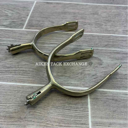 Herm Sprenger German Silver Rowel Spurs