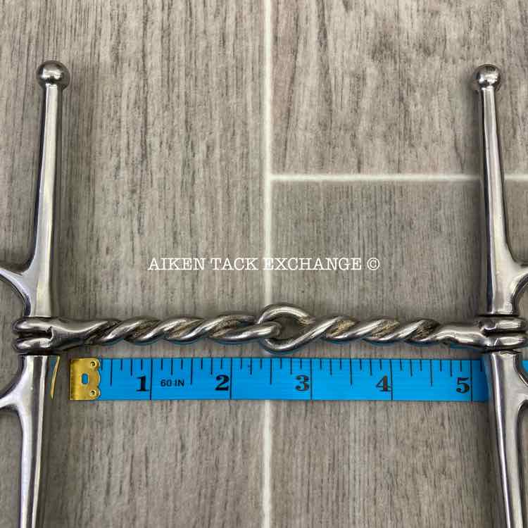Twisted Wire Single Joint Full Cheek Bit 5"