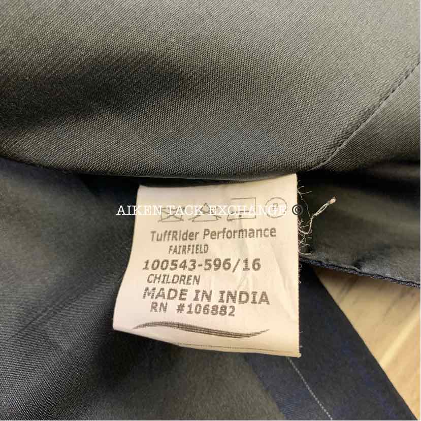 TuffRider Performance Show Coat, Size 16