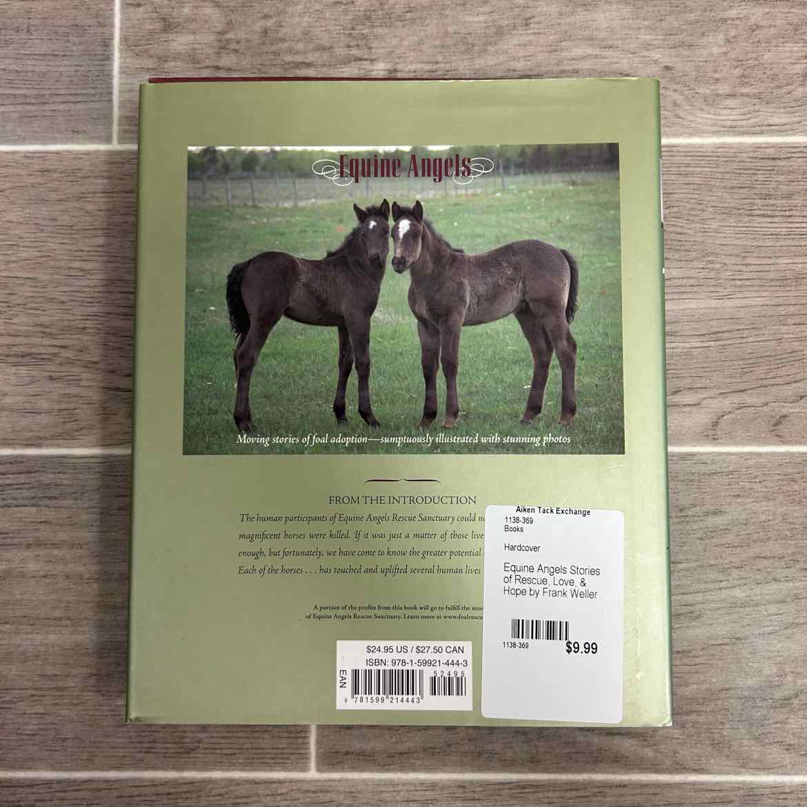 Equine Angels Stories of Rescue, Love, & Hope by Frank Weller