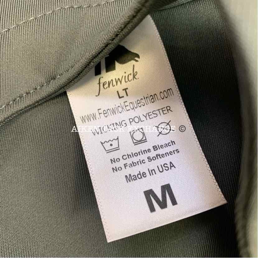 Fenwick LT Mask with Snaps, Grey, Size M