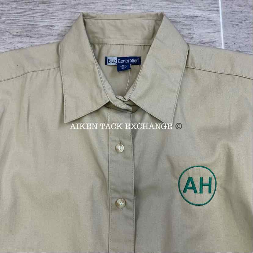 Aiken Hounds Long Sleeve Polo Shirt, Medium