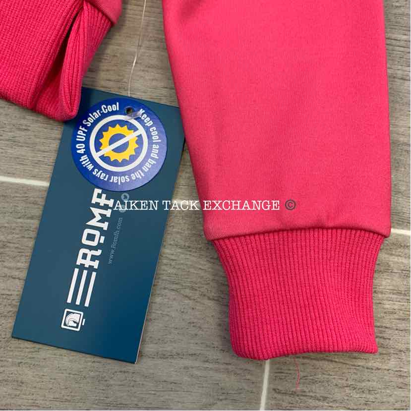 Romfh Cozy Crop Mock Long Sleeve Top/Sweater, Size Small