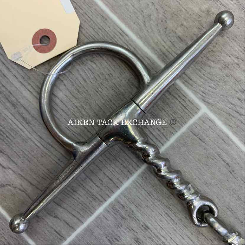 Korsteel Full Cheek Single Joint Corkscrew Bit 5"