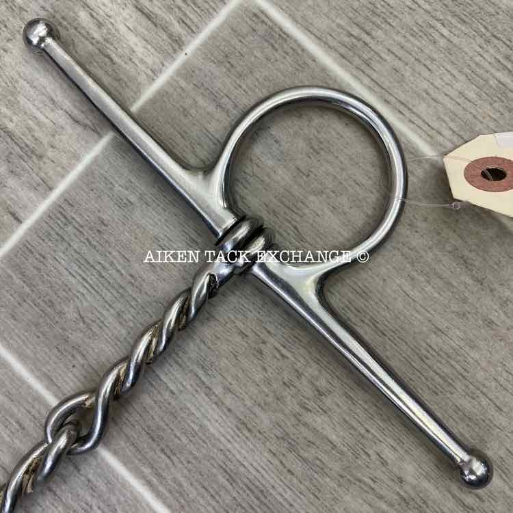Twisted Wire Single Joint Full Cheek Bit 5"