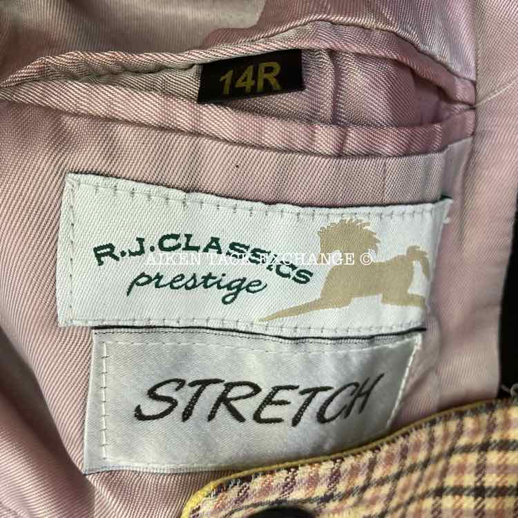 RJ Classics Hunter Shadbelly Show Coat, Size 14 R