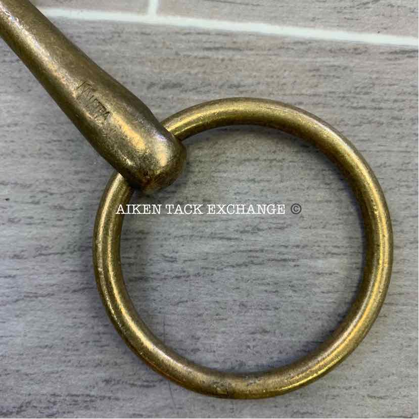 Herm Sprenger KK Ultra Aurigan Double Joint Loose Ring Bradoon Bit 5.5"