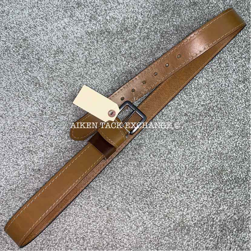 Brown Leather Belt, Size 44, Brand New