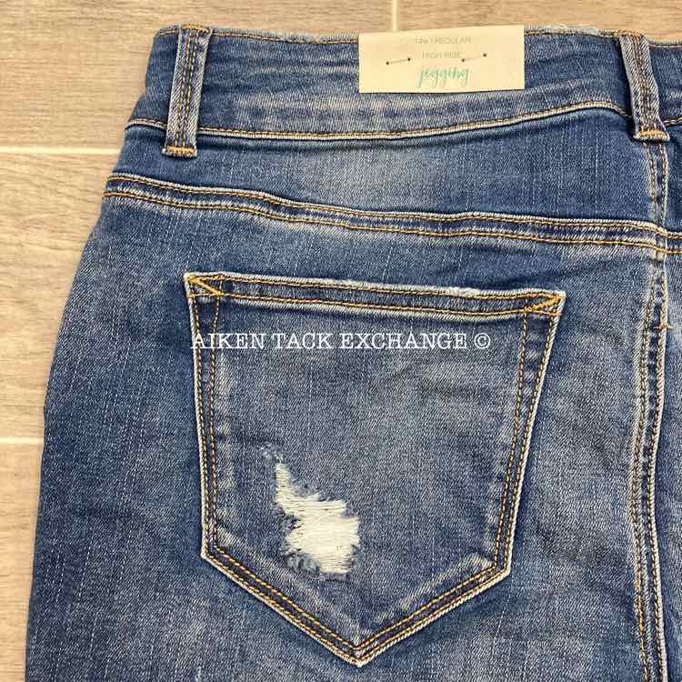 Maurices High Rise Denim Flex Jeggings, Women's 14W Regular