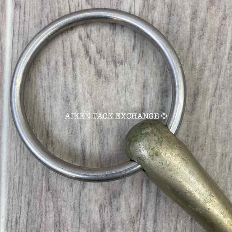 Herm Sprenger Single Jointed Heavy Weight Loose Ring Bit, 5"