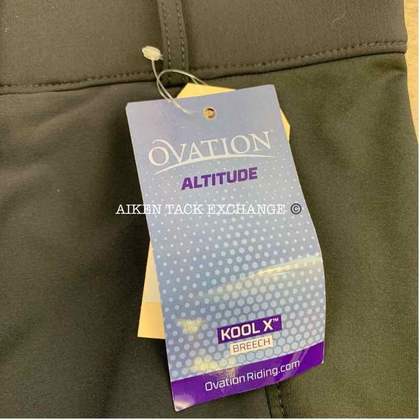 Ovation Altitude Kool X Silicone Full Seat Breeches, Size 26 R