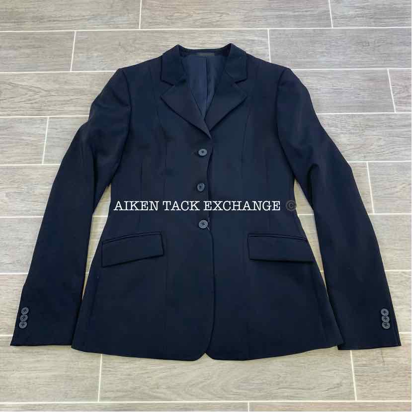 RJ Classics Soft Shell XTREME Washable Show Coat, Navy, Size 8L