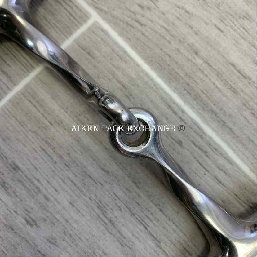 Korsteel Single Joint Twisted Full Cheek Bit 5"